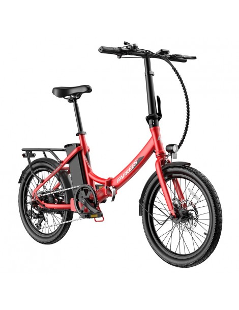 FAFREES F20 Light 20*1.95'' Pneumatico Bicicletta elettrica pieghevole da città motore 48V 250W batteria 14.5Ah - Rosso Offerta Anniversario
