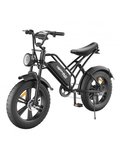 HAPPYRUN HR-G50 Bicicletta elettrica retrò 18Ah Batteria 750W Motore Offerta migliore