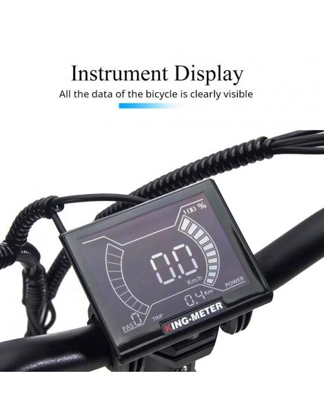 CMACEWHEEL GW20 Bicicletta elettrica motore da 750W batteria da 48V 17Ah - Nero Online Outlet