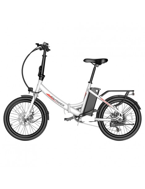 FAFREES F20 Light 20*1.95'' Pneumatico Bicicletta elettrica pieghevole da città motore 48V 250W batteria 14.5Ah - Bianco Offerte esclusive