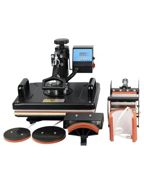 SHUOHAO SH06 6 in 1 Macchina per la stampa a caldo 29*38cm Piastra di trasferimento Bestseller