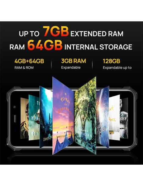 FOSSiBOT F101 Smartphone robusto 4GB 64GB - Nero Prezzo basso