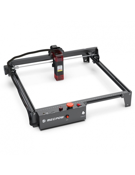 Mecpow X3 5W Macchina per incisione laser con blocco di sicurezza arresto di emergenza rilevamento fiamma - Spina UE Offerta speciale della fabbrica