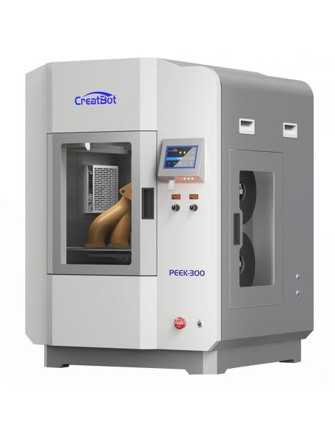 CreatBot PEEK-300 Stampante 3D livellamento automatico doppio estrusore velocità di stampa 10-120 mm/s Fino al 55% di sconto