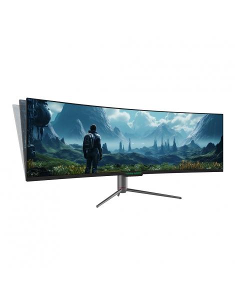 TITAN ARMY C49SHC Monitor da gioco 32:9 49 pollici DFHD 3840×1080 a schermo maggiorato pannello CSOT HVA curvo 1500R Discount Store per i nuovi prodotti