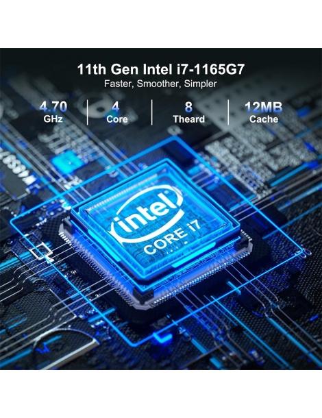 Intel NUC 11 Mini PC Intel Core i7-1165G7 Quad Core fino a 4 7 GHz 32GB DDR4 RAM 1TB SSD In vendita