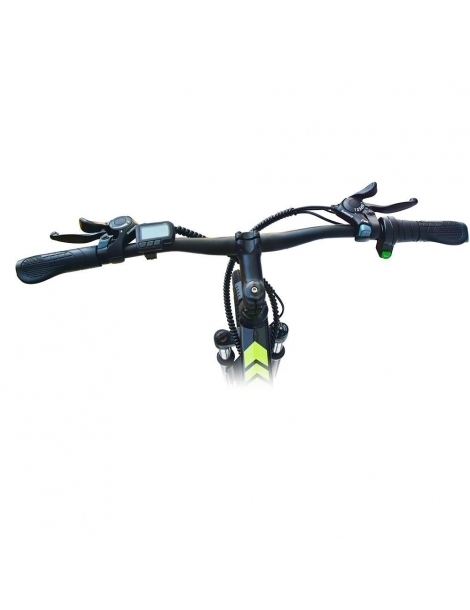 DEEPOWER K26 Bicicletta elettrica pieghevole pneumatici da 26 pollici motore da 48V 500W batteria da 12 8Ah Italia