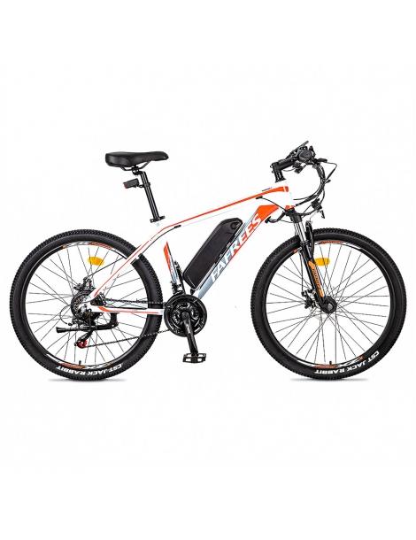 FAFREES Bici elettrica da 26 pollici 250 W con batteria agli ioni di litio da 36 V 10 Ah SHIMANO 21 velocità-Bianco Spedizione Gratuita