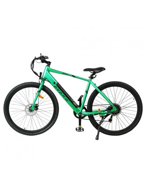 Bicicletta elettrica AVAKA R3 motore 36V 350W batteria 12 5Ah velocità massima 32km/h autonomia 70km - Verde Consegna Veloce