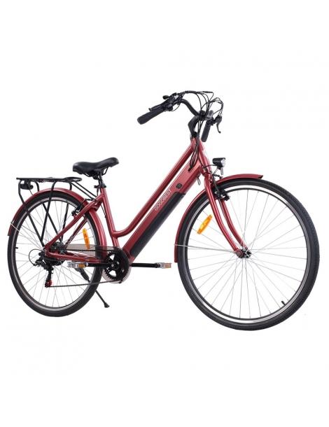 GOGOBEST GM28 Bicicletta elettrica 36V 350W Motore Batteria 10.4Ah-Rosso Shopping Online