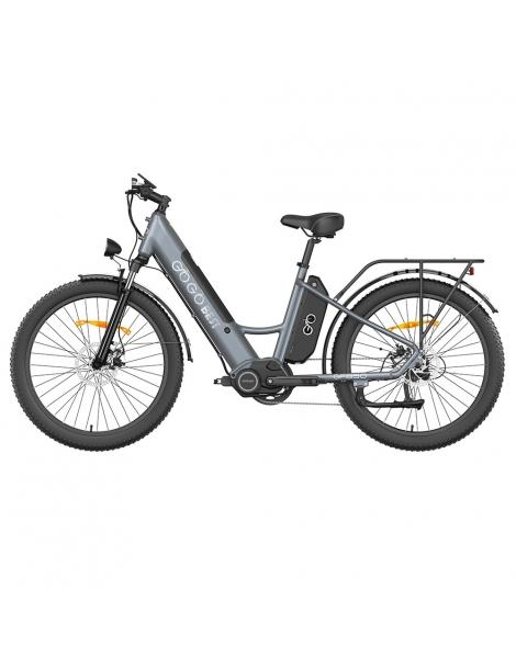 GOGOBEST GF850 26 * 3 pollici pneumatici bicicletta elettrica con motore centrale 500W motore 2 * 10.4Ah batterie - Grigio Affare Del Giorno