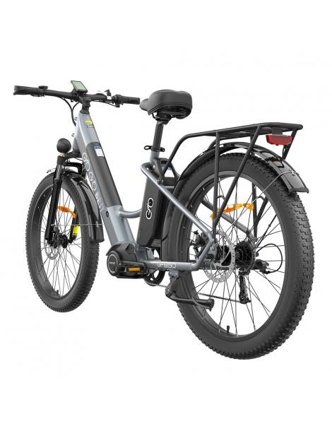GOGOBEST GF850 26 * 3 pollici pneumatici bicicletta elettrica con motore centrale 500W motore 2 * 10.4Ah batterie - Grigio Affare Del Giorno