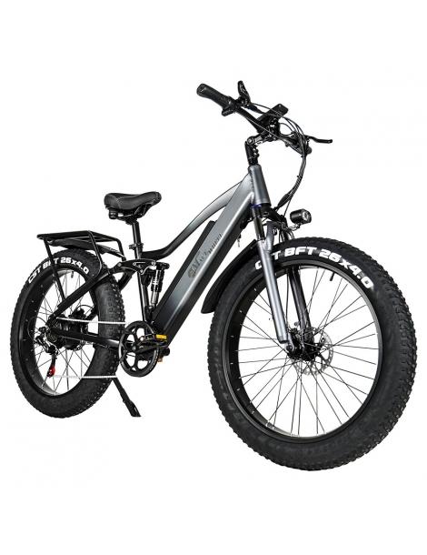 CMACEWHEEL TP26 Bicicletta elettrica pneumatico CST da 26*4.0 pollici motore da 750W velocità massima di 40-45km/h Presa