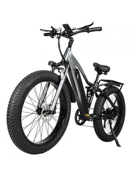 CMACEWHEEL TP26 Bicicletta elettrica pneumatico CST da 26*4.0 pollici motore da 750W velocità massima di 40-45km/h Presa