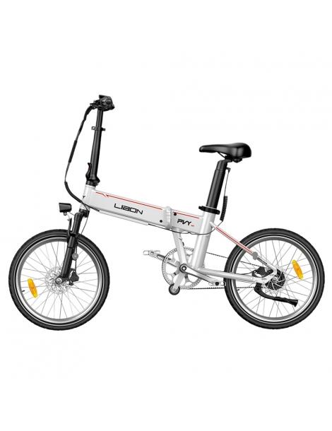 PVY LIBON Bicicletta elettrica pieghevole da città motore 500W 36V 20.4Ah pneumatici 20*2.5” 25km/h 260km - Argento In Vendita
