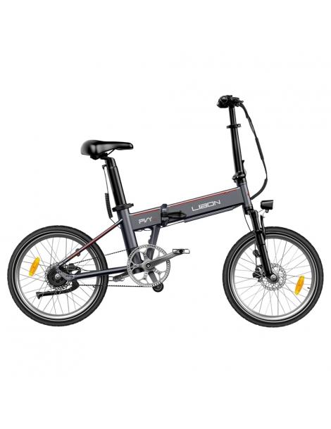 PVY LIBON Bicicletta elettrica pieghevole da città motore 500W 36V 20.4Ah pneumatici 20*2.5” 25km/h 260km - Grigio