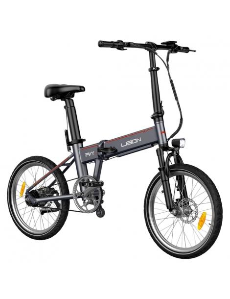 PVY LIBON Bicicletta elettrica pieghevole da città motore 500W 36V 20.4Ah pneumatici 20*2.5” 25km/h 260km - Grigio Saldi