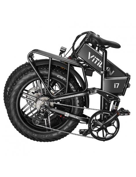 Vitilan I7 Pro 3.0 Bicicletta elettrica motore 750W 48V 20Ah pneumatico grasso 20*4.0 pollici 45km/h 80Nm 110km - Nero Vendita Calda