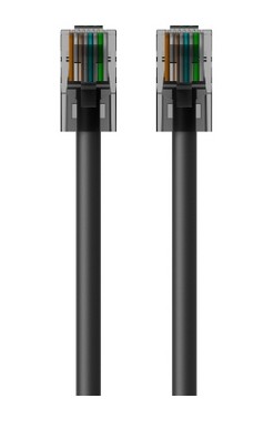 Belkin RJ45-RJ45 Cat6 1m cavo di rete Nero