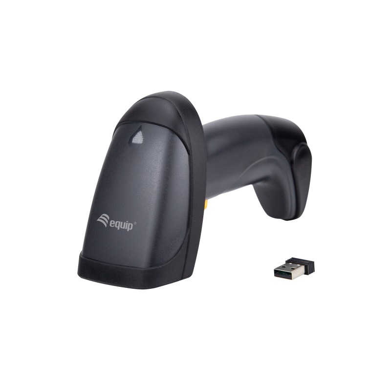 Equip 351023 Lettore di codici a barre portatile 1D LED Nero 50% di sconto con spedizione gratuita