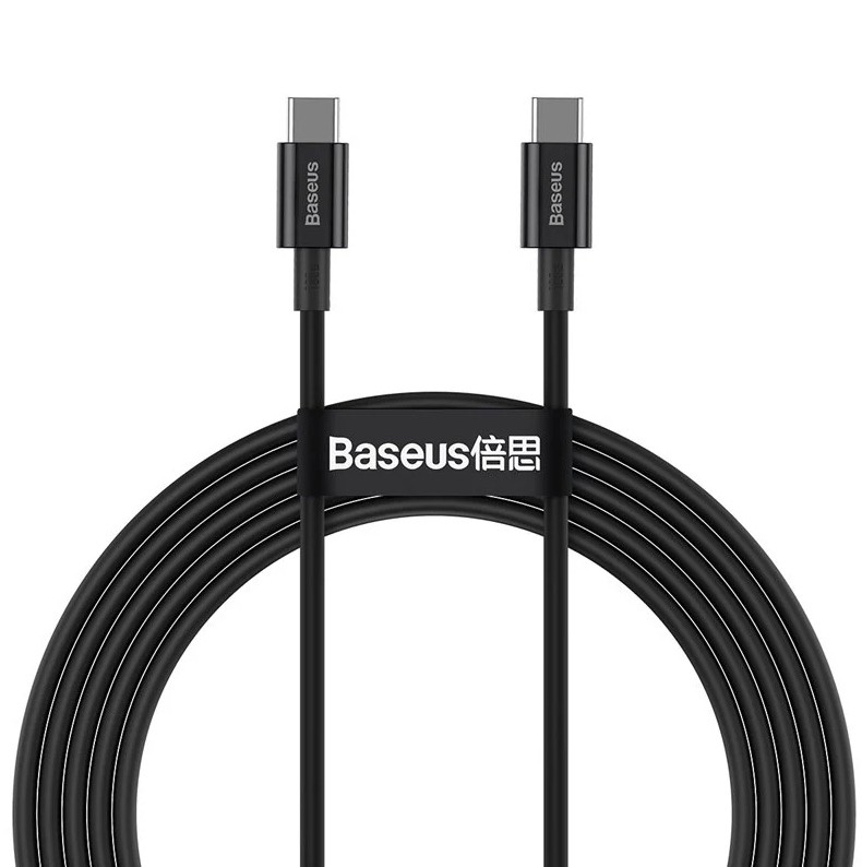 Baseus Superior cavo USB 1 m USB 2.0 USB C Nero Saldi Di Fabbrica