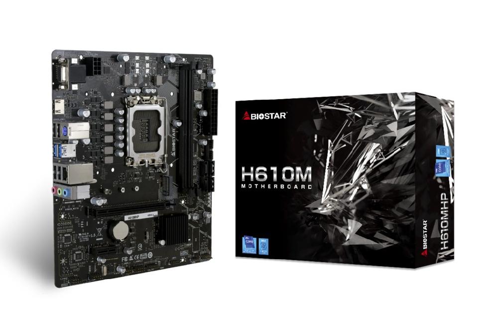Biostar H610MHP scheda madre Intel H610 LGA 1700 micro ATX Vendita Calda