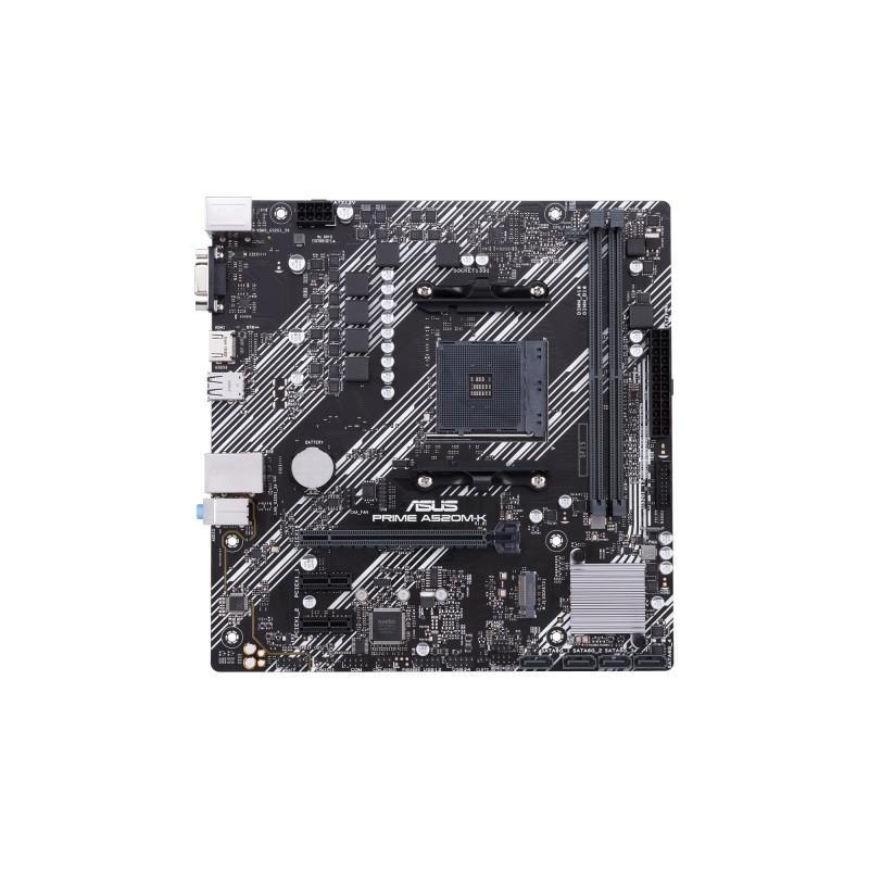 ASUS PRIME A520M-K AMD A520 Socket AM4 micro ATX Fornitura limitata