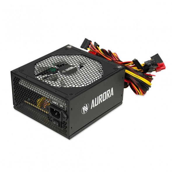 iBox Aurora alimentatore per computer 600 W 20+4 pin ATX ATX Nero Ultimi tre giorni