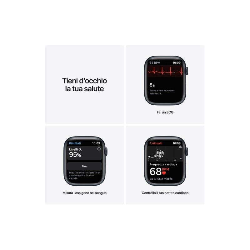 APPLE USATO PREMIUM Apple Watch Nike Series 7 GPS+Cellular 45mm Negozio