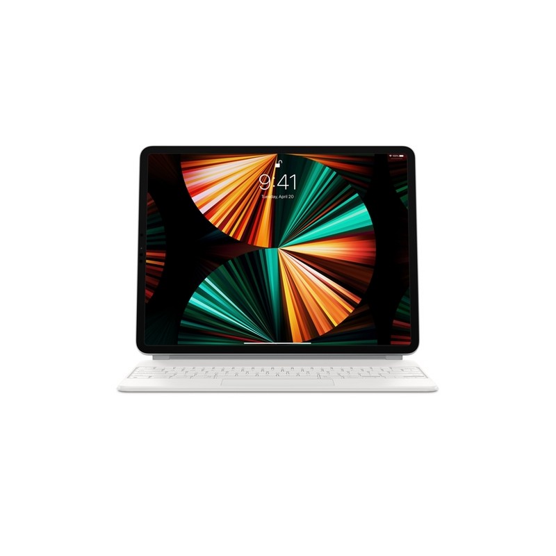 APPLE MAGIC KEYBOARD FOR IPAD PRO 12.9-INCH (5TH GEN) - SWISS - WHITE - (MIN. 5PZ) Economico
