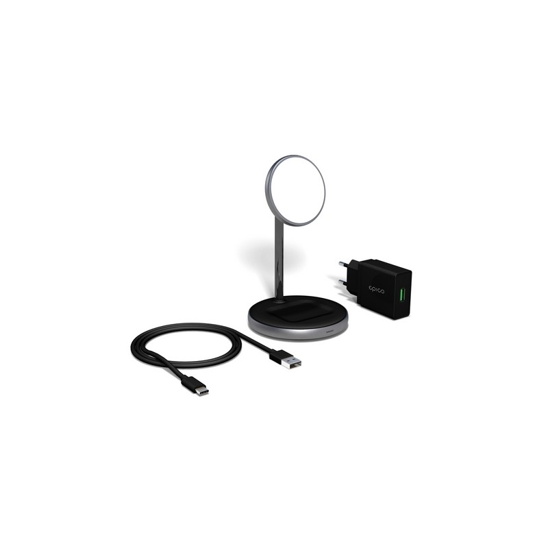 EPICO EPICO 2IN1 MAGNETIC WIRELESS CHARGER - space gray Offerte esclusive
