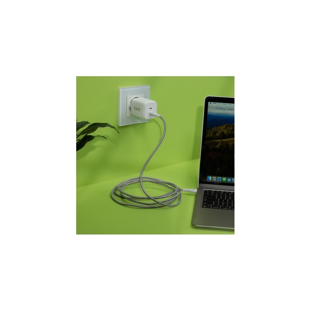 TUNIT Cavo di ricarica e trasferimento Tunit USB-C / USB-C - 2m Officina