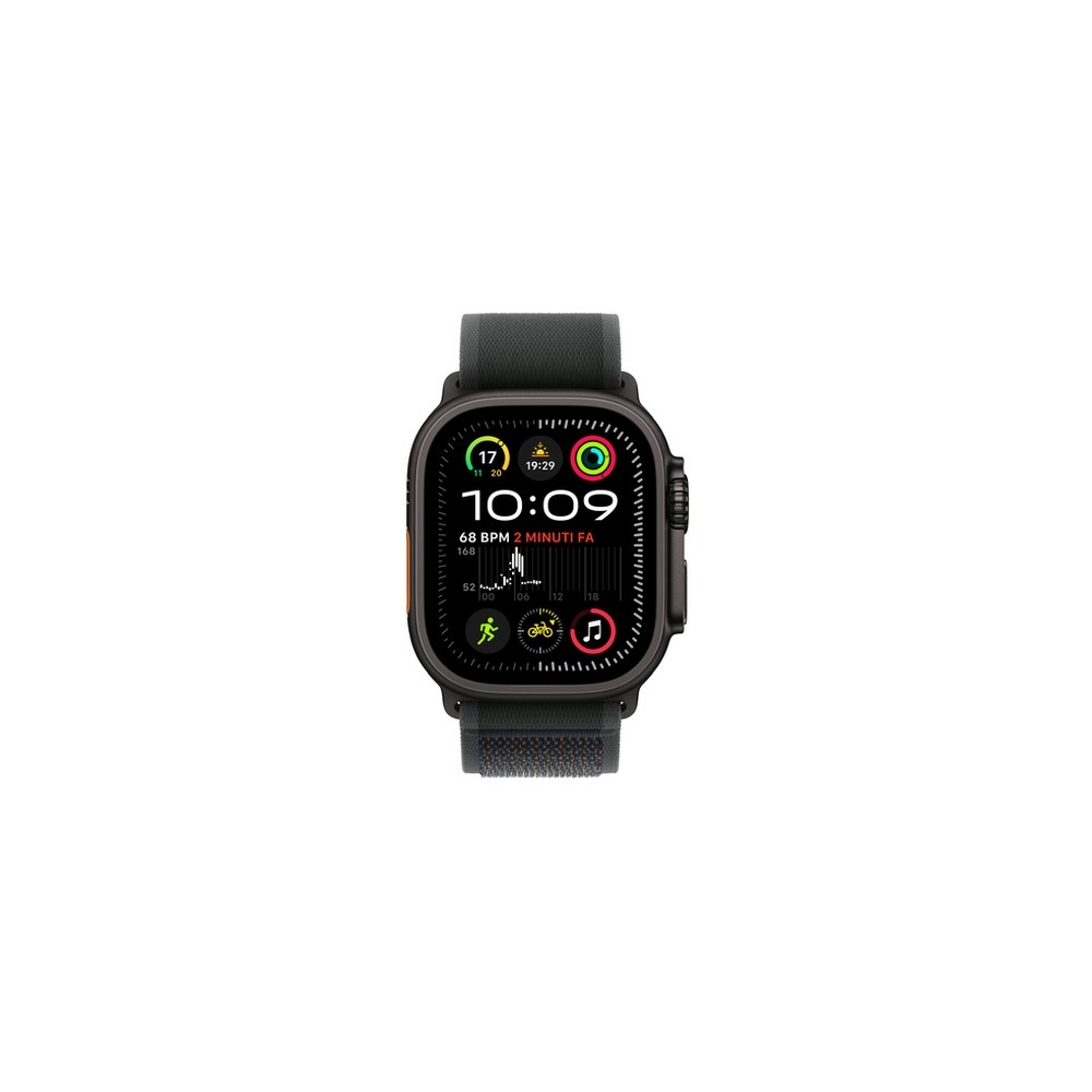 APPLE Apple Watch Ultra 2 GPS + Cellular 49mm Black Titanium Case with Black Trail Loop - M/L Black Friday Prezzi