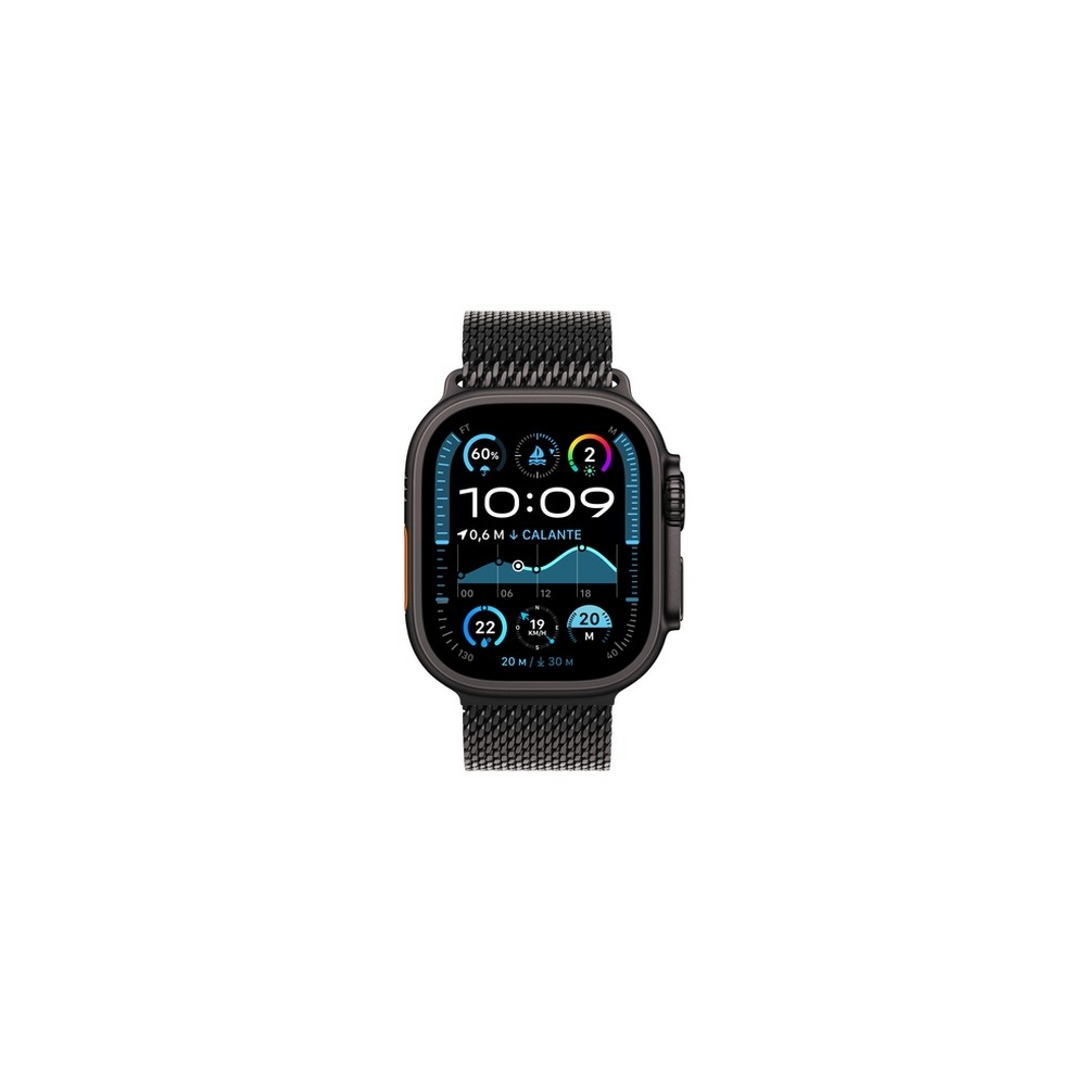 APPLE Apple Watch Ultra 2 GPS + Cellular 49mm Black Titanium Case with Black Titanium Milanese Loop - M Sconti questo mese
