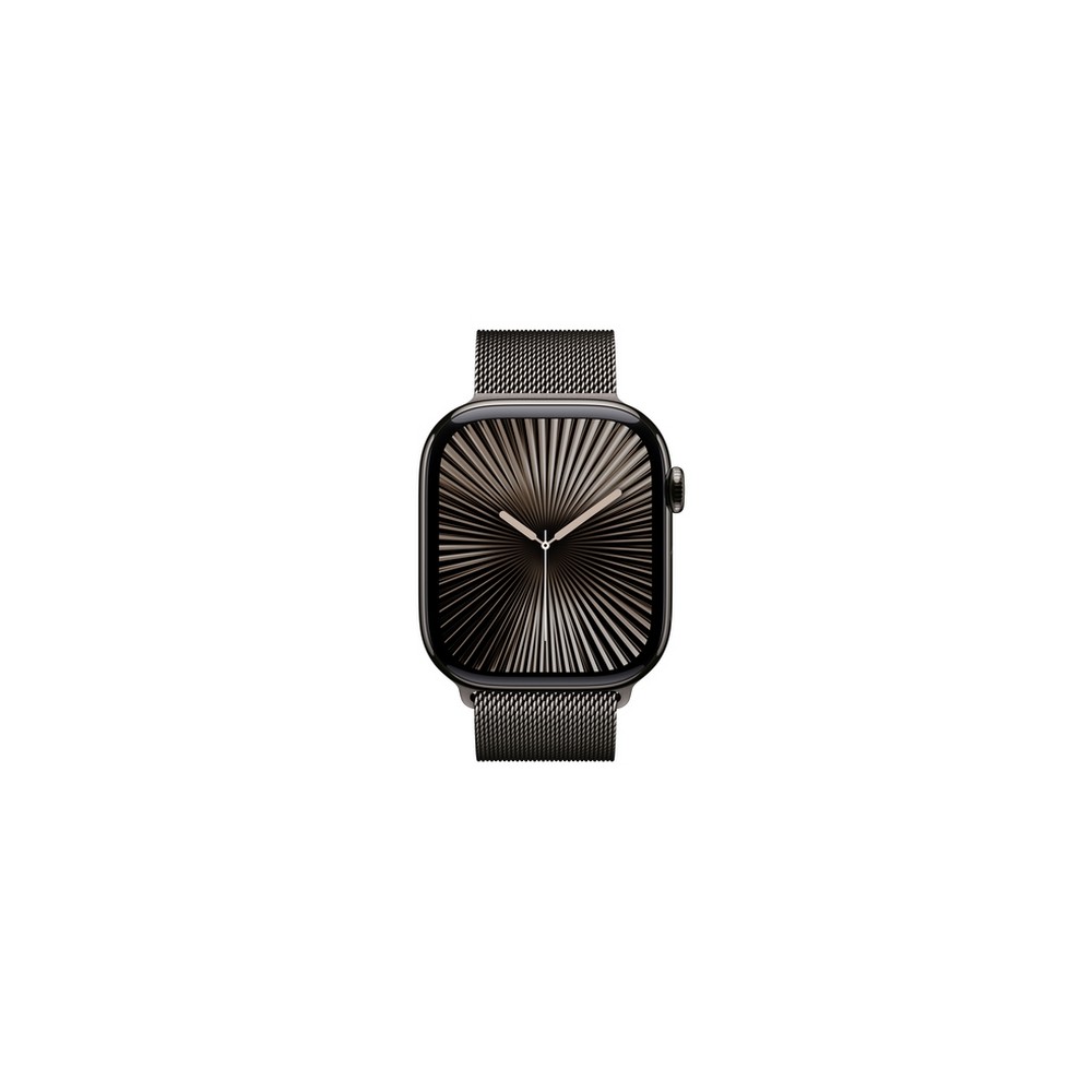 APPLE Apple Watch Series 10 GPS + Cellular 46mm Slate Titanium Case with Slate Milanese Loop - S/M Italia
