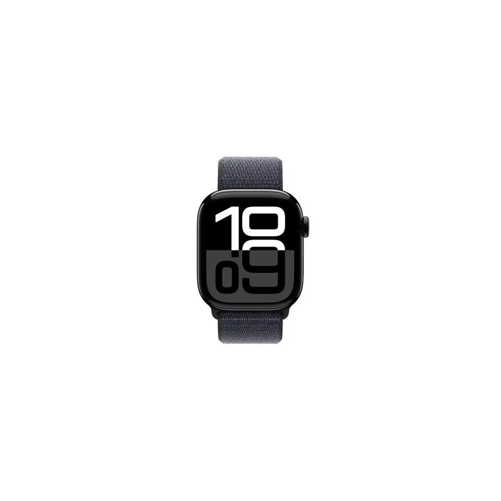 APPLE Apple Watch Series 10 GPS + Cellular 42mm Jet Black Aluminium Case with Ink Sport Loop Online