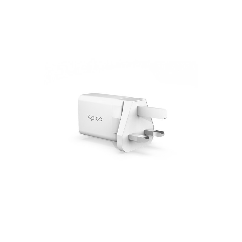 EPICO EPICO 20W PD CHARGER WITH CHANGEABLE PLUG (EU UK) - white Offerta temporanea