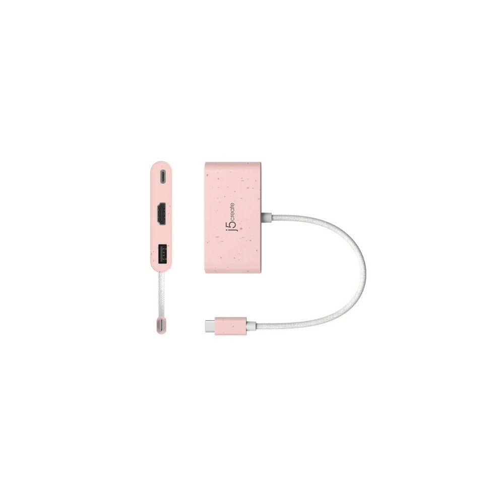 j5create Eco-Friendly USB-C to HDMI & USB Type-A with Power Delivery Black Friday Prezzi