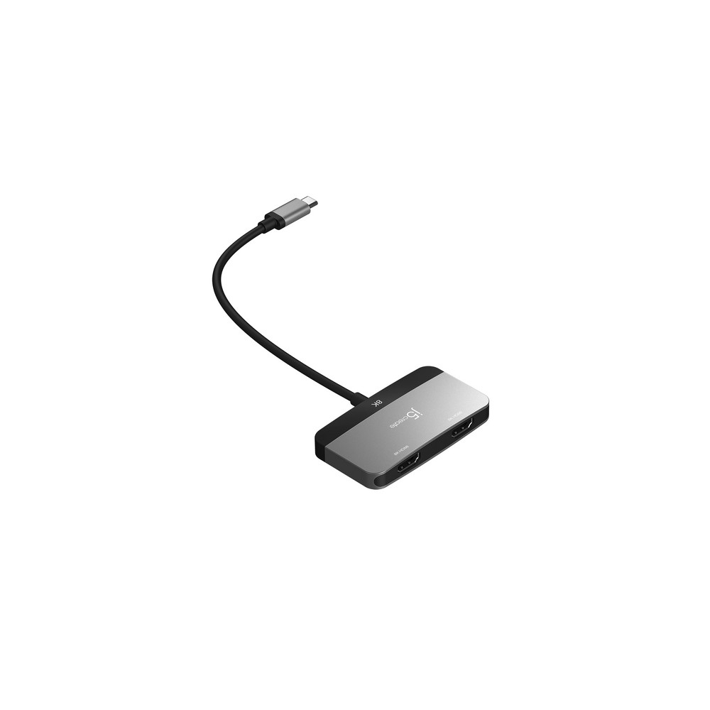 j5create 8K USB-C to Dual HDMI Display Adapter