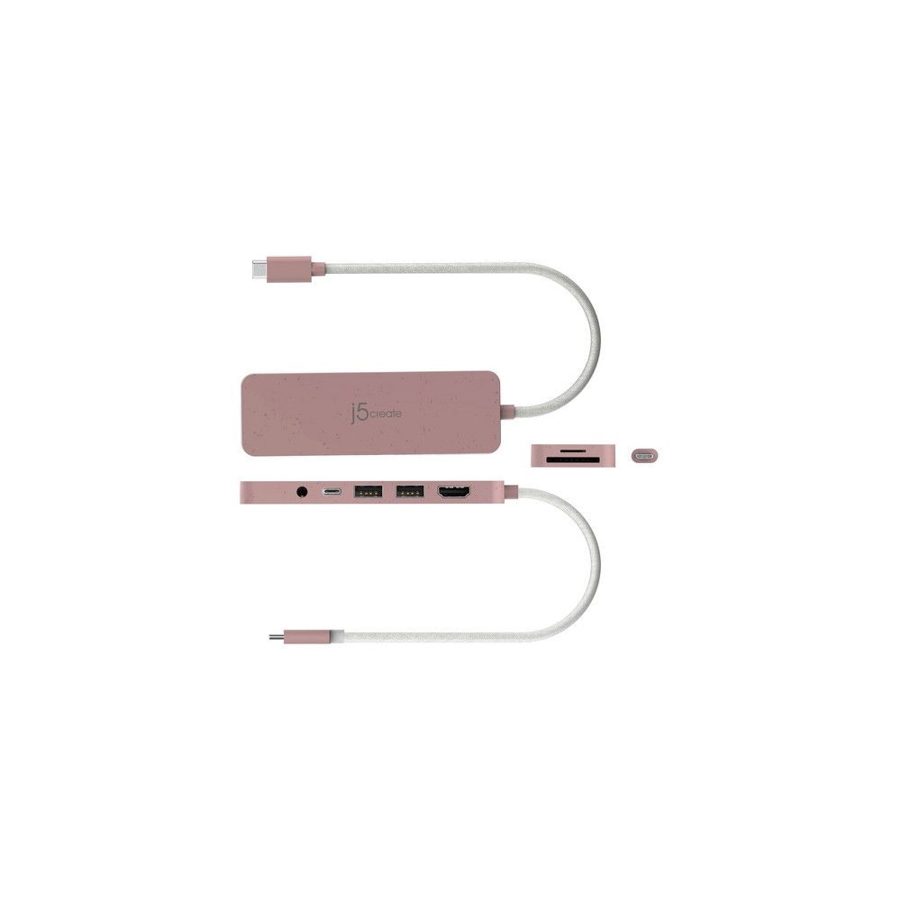 j5create Eco-Friendly USB-C Multi-Port Hub with Power Delivery Sconti questo mese