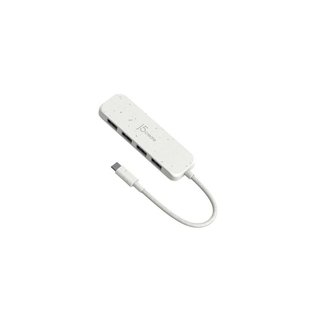j5create Eco-Friendly USB-C to 4-Port Type-A Gen 2 Hub Italia
