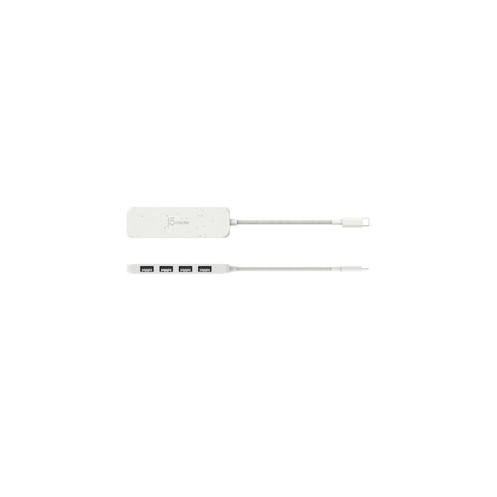j5create Eco-Friendly USB-C to 4-Port Type-A Gen 2 Hub Italia