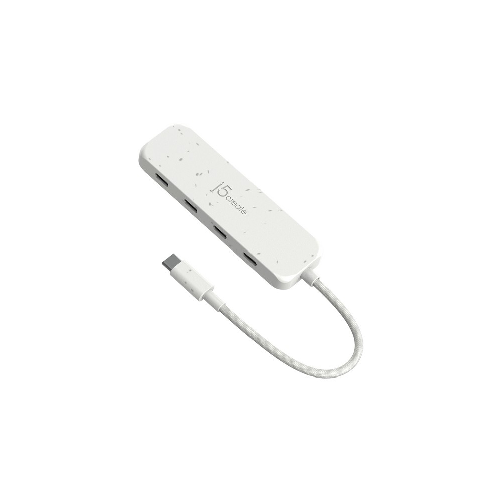 j5create Eco-Friendly USB-C to 4-Port Type-C Gen 2 Hub Nuovo