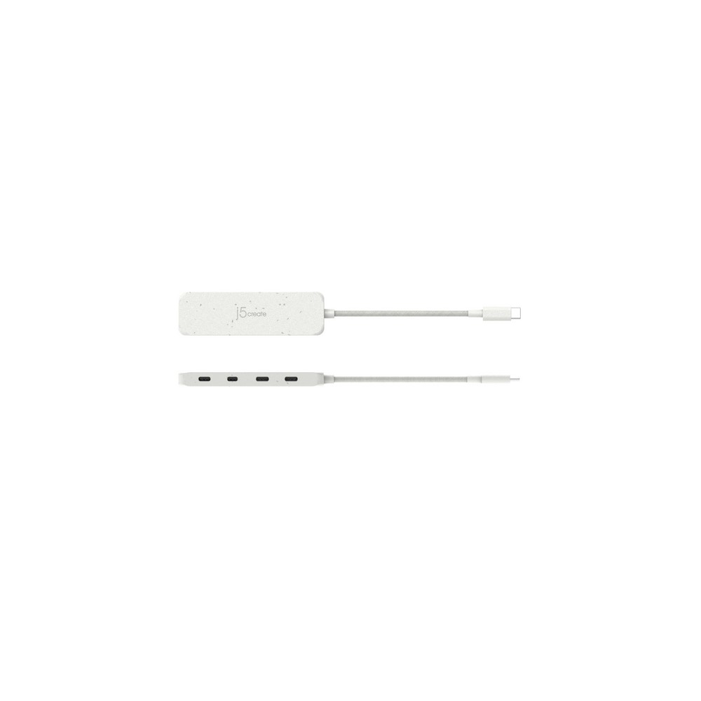 j5create Eco-Friendly USB-C to 4-Port Type-C Gen 2 Hub Nuovo