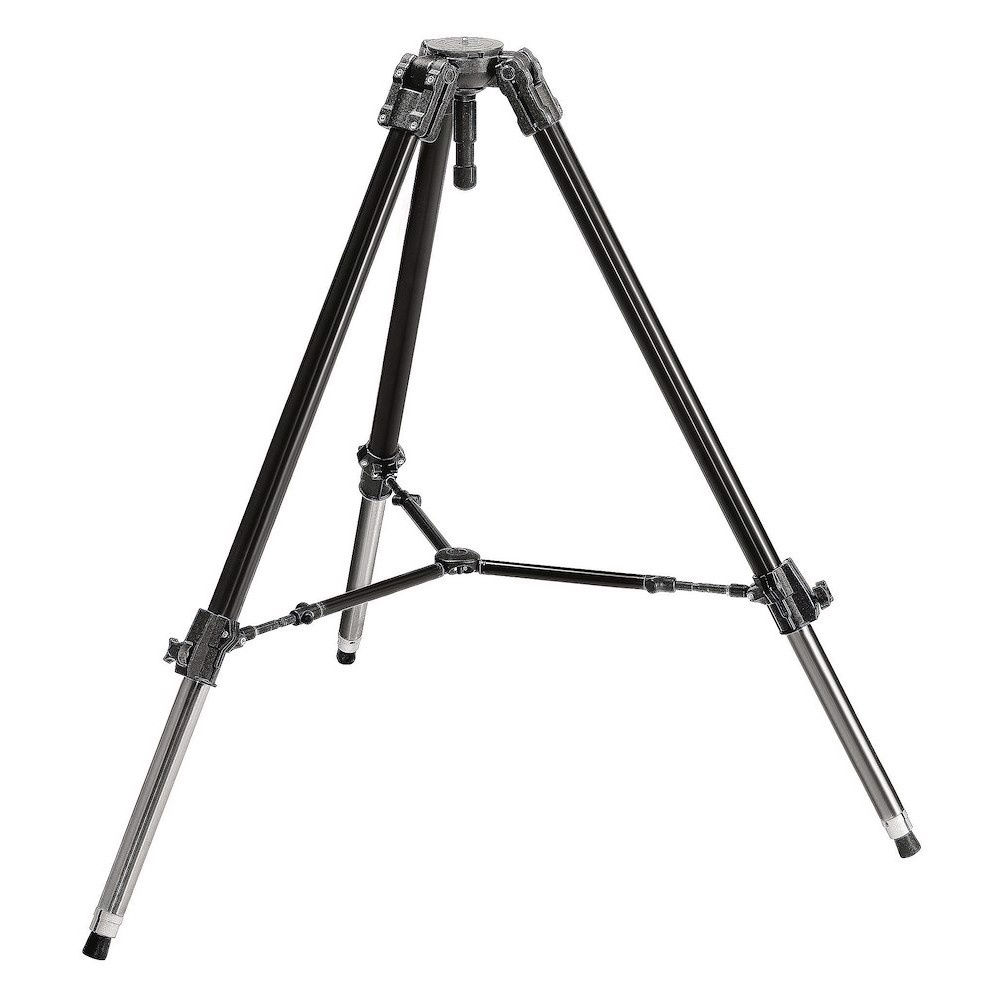 Manfrotto Treppiede cine/video pesante nero culla 100mm stab.interm