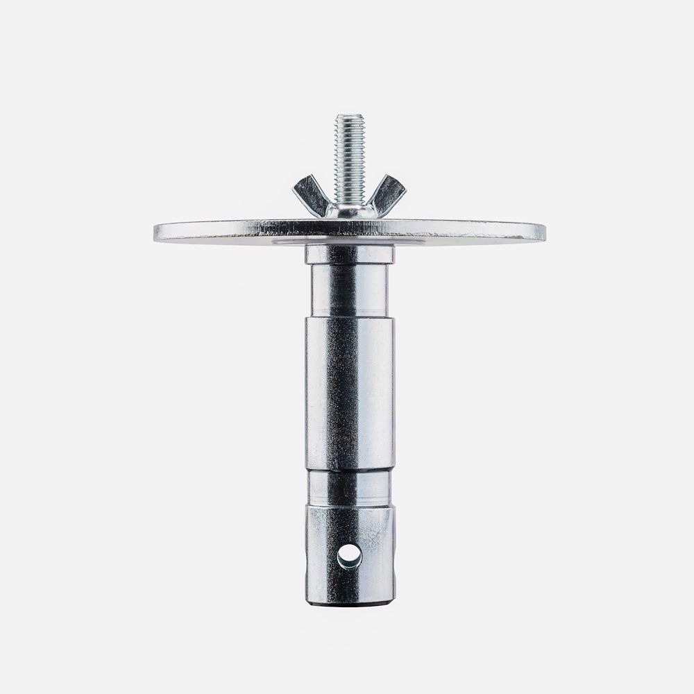 Manfrotto Codolo 1''1/8 con piastra 12cm e vite