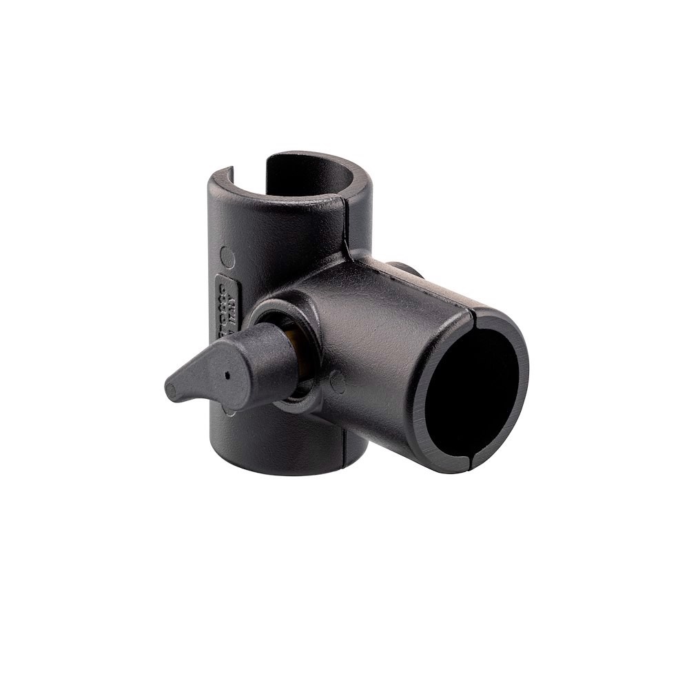 Manfrotto Giunto ''T'' per tubi perpendicolare - nero