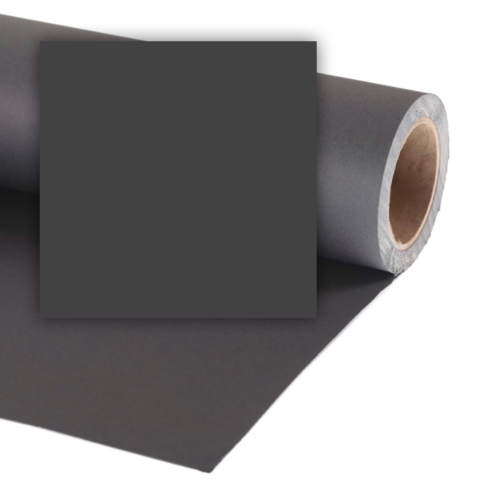 Manfrotto Colorama Fondale in Carta 1.35 x 11m Black Fino al 65% di sconto