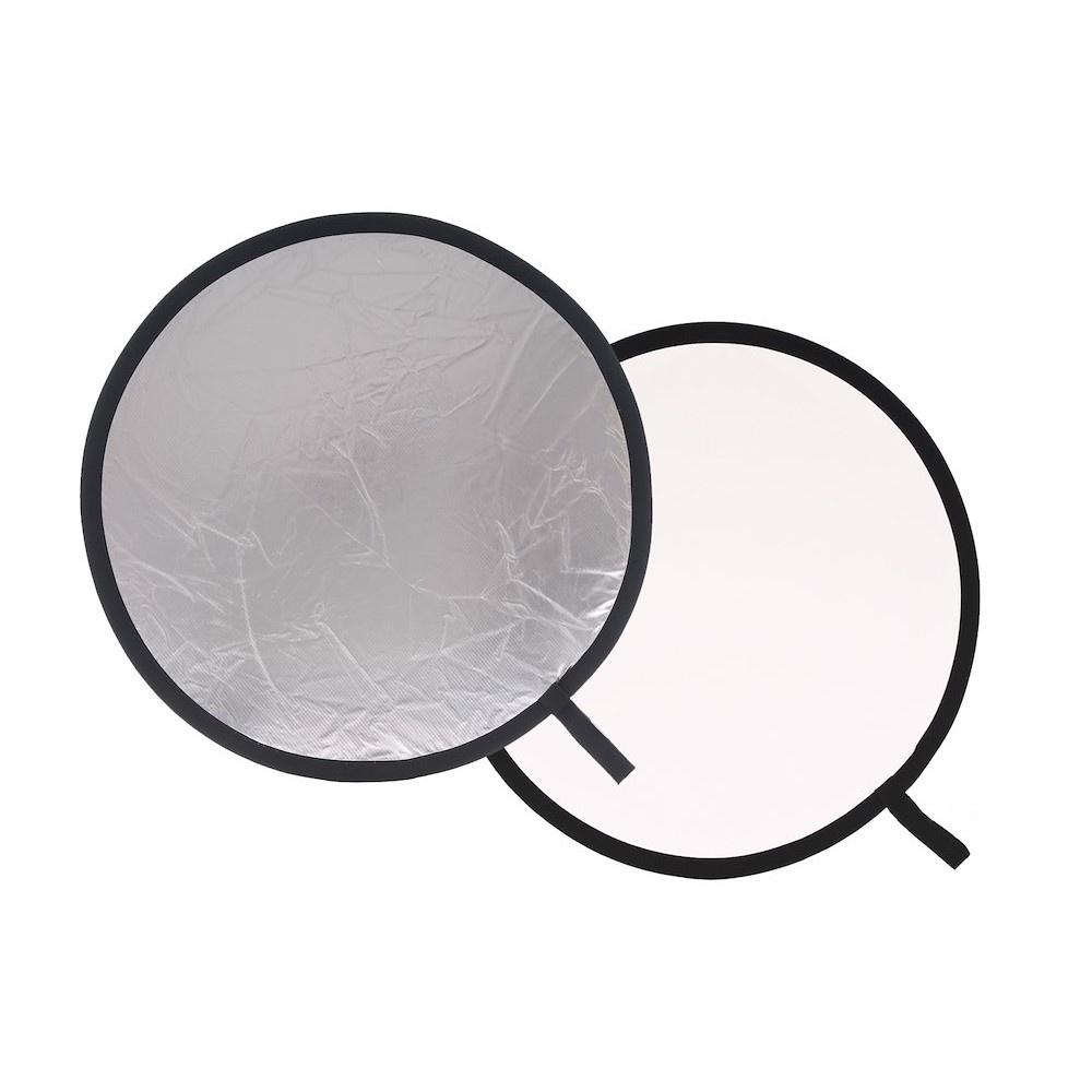 Manfrotto Pannello circolare Argento / Bianco Ø 95 cm
