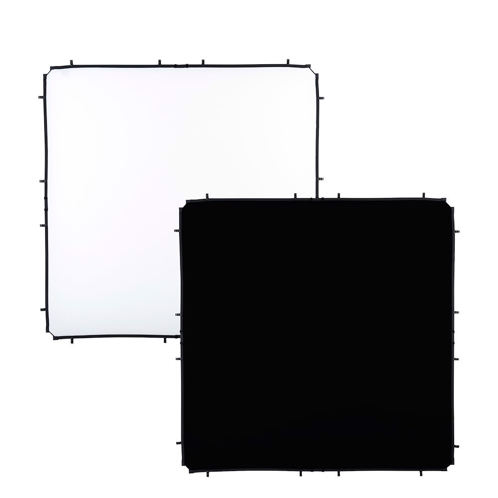 Manfrotto Tessuto per skylite 2mx2m nero e bianco